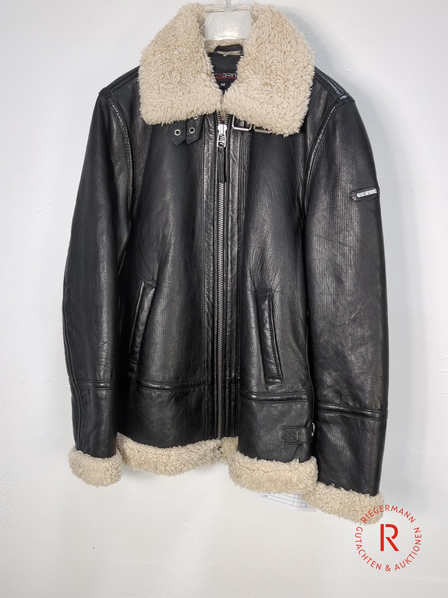 DAMEN LEDERJACKE GRÖSSE 38